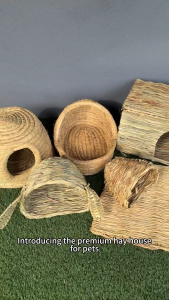 Grass Box House-pet  sleep bed rabbit house chinchilla guinea pig