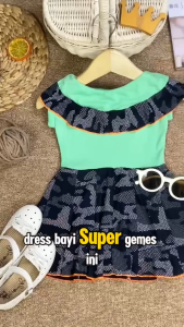 Dress Mayora uk Bayi - 3 Tahun / Dres Yukensi Baby Atasan Baju Anak Perempuan Balita Harian Gaun
