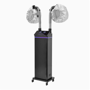 Ultrasonic 03 Mist Biochemical Instrument Hair Steaming Machine Salon Rose Caviar Hair Care Device Head Cover Style