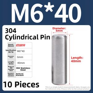 BAIRUITE | Stainless Steel Fixing Positioning Cylinder Pin
