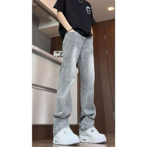 TUCANO | Americana High Street Flared Vintage Straight Leg Denim Trousers