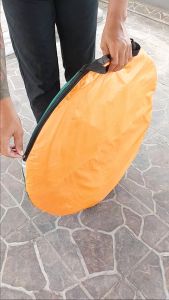 CHAMPS Tenda Camping Portabel 3-4 Orang Anti UV dengan Kait Atas - Waterproof dan Ringan