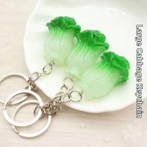 Lucky Vegetable Charm Keychain