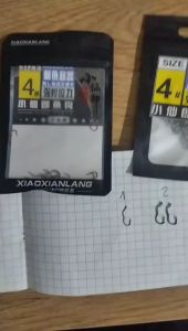 Lưỡi câu cá tự lật có ngạnh ngăn chặn cá chạy chống cá nuốt lưỡi hiệu quả