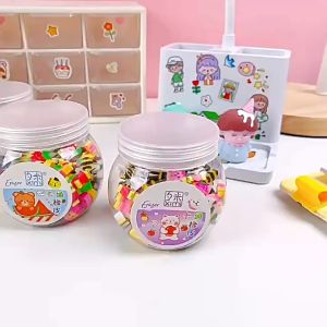 Hộp 50 gôm tẩy mini hoạt hình noel giáng sinh làm quà tặng merry christmas cho học sinh