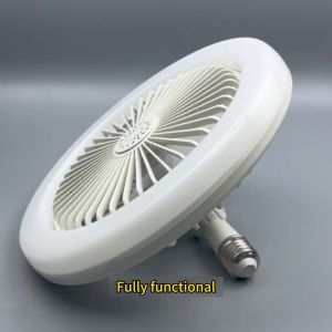 Smart 3-in-1 Ceiling Fan Light with Remote Control 3-Speed E27 Base 220V Lamp Bedroom Living Room Fixtures