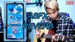 efek Reverb ASFX murah guitar pedal stompbox reverb AS Effect bisa untuk gitar suling vocal DLL
