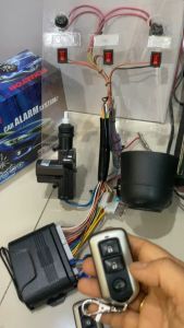 Equator กันขโมยรถยนต์ รีโมทกันขโมยรถยนต์รุ่น LY932 (สีดำ) ติดได้ทุกรุ่นรถ สินค้าประกัน 1ปี