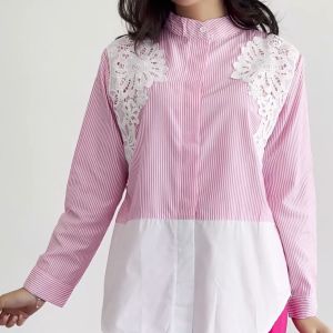 QUEENTIN Kemeja Wanita Kombinasi 0574 Katun Polymicro Motif Salur Mix Katun Bordir Lengan Panjang\\n\\n Pengenalan Kemeja Wanita Kombinasi 0574 Katun Polymicro Motif Salur Mix Katun Bordir Lengan Panjang\\n\\nKemeja wanita kombinasi 0574 katun polymicro motif salur mix katun bordir lengan panjang adalah pakaian yang sempurna untuk acara formal dan non-formal. Dibuat dengan bahan katun polymicro berkualitas tinggi, kemeja ini menawarkan kenyamanan dan keindahan yang tak tertandingi. Motif salur mix katun bordir menambah sentuhan elegan pada kemeja ini.\\n\\n Spesifikasi Kemeja\\n\\n- Bahan: Katun polymicro\\n- Motif: Salur mix katun bordir\\n- Panjang lengan: Panjang\\n- Ukuran: Tersedia dalam berbagai ukuran\\n\\n Keunggulan Kemeja\\n\\nKemeja wanita kombinasi 0574 katun polymicro motif salur mix katun bordir lengan panjang memiliki beberapa keunggulan:\\n\\n- Kualitas bahan: Dibuat dari katun polymicro berkualitas tinggi, kemeja ini menawarkan kenyamanan dan ketahanan yang tak tertandingi.\\n- Motif: Motif salur mix katun bordir menambah sentuhan elegan pada kemeja ini.\\n- Desain: Desain lengan panjang membuat kemeja ini cocok untuk berbagai acara, baik formal maupun non-formal.\\n\\n Kelebihan Bahan Katun Polymicro\\n\\nKatun polymicro adalah bahan yang memiliki beberapa kelebihan:\\n\\n- Kualitas: Bahan katun polymicro berkualitas tinggi, membuatnya cocok untuk berbagai jenis pakaian.\\n- Ketahanan: Bahan ini tahan lama dan mudah dicuci.\\n- Kenyamanan: Bahan katun polymicro memberikan kenyamanan yang tak tertandingi, membuatnya ideal untuk berbagai jenis acara.\\n\\n Cara Memakai dan Merawat Kemeja Wanita Kombinasi 0574 Katun Polymicro Motif Salur Mix Katun Bordir Lengan Panjang\\n\\n Tips Memakai Kemeja\\n\\nBerikut beberapa tips memakai kemeja wanita kombinasi 0574 katun polymicro motif salur mix katun bordir lengan panjang:\\n\\n- Pilih ukuran yang tepat: Pastikan kemeja ini pas dan nyaman saat dipakai.\\n- Padukan dengan pakaian lain: Kemeja ini cocok dipadukan dengan rok atau celana panjang.\\n- Perhatikan kesopanan: Pastikan kemeja ini cocok untuk acara yang akan Anda hadiri.\\n\\n Cara Merawat Kemeja\\n\\nBerikut beberapa cara merawat kemeja wanita kombinasi 0574 katun polymicro motif salur mix katun bordir lengan panjang:\\n\\n- Cuci dengan tangan: Cuci kemeja ini dengan tangan menggunakan air dingin dan deterjen ringan.\\n- Jemur di tempat teduh: Jemur kemeja ini di tempat teduh dan hindari paparan sinar matahari langsung.\\n- Setrika dengan suhu rendah: Setrika kemeja ini dengan suhu rendah untuk menjaga motif bordir tetap utuh.\\n\\n Perawatan Bahan Katun Polymicro\\n\\nBerikut beberapa tips perawatan bahan katun polymicro:\\n\\n- Cuci dengan tangan: Cuci kemeja ini dengan tangan menggunakan air dingin dan deterjen ringan.\\n- Jemur di tempat teduh: Jemur kemeja ini di tempat teduh dan hindari paparan sinar matahari langsung.\\n- Setrika dengan suhu rendah: Setrika kemeja ini dengan suhu rendah untuk menjaga motif bordir tetap utuh.\\n\\n Kemeja Wanita untuk Acara Formal\\n\\nKemeja wanita kombinasi 0574 katun polymicro motif salur mix katun bordir lengan panjang cocok untuk acara formal seperti rapat bisnis, pertemuan profesional, atau acara pesta formal.\\n\\n Menggunakan Kemeja untuk Acara Formal\\n\\nBerikut beberapa tips menggunakan kemeja wanita kombinasi 0574 katun polymicro motif salur mix katun bordir lengan panjang untuk acara formal:\\n\\n- Padukan dengan pakaian lain: Kemeja ini cocok dipadukan dengan rok atau celana panjang.\\n- Perhatikan kesopanan: Pastikan kemeja ini cocok untuk acara formal yang akan Anda hadiri.\\n\\n Kemeja Kombinasi Lengan Panjang\\n\\nKemeja kombinasi lengan panjang seperti kemeja wanita kombinasi 0574 katun polymicro motif salur mix katun bordir lengan panjang cocok untuk berbagai acara formal dan non-formal.\\n\\n Kemeja Wanita Katun Polymicro\\n\\nKemeja wanita katun polymicro seperti kemeja wanita kombinasi 0574 katun polymicro motif salur mix katun bordir lengan panjang menawarkan kenyamanan dan ketahanan yang tak tertandingi.\\n\\n Motif Salur Mix Katun Bordir\\n\\nMotif salur mix katun bordir pada kemeja wanita kombinasi 0574 katun polymicro motif salur mix katun bordir lengan panjang menambah sentuhan elegan pada kemeja ini.\\n\\n Keindahan Motif Salur Mix Katun Bordir\\n\\nMotif salur mix katun bordir pada kemeja wanita kombinasi 0574 katun polymicro motif salur mix katun bordir lengan panjang menambah sentuhan elegan pada kemeja ini.\\n\\n Variasi Motif Salur Mix Katun Bordir\\n\\nBerikut beberapa variasi motif salur mix katun bordir pada kemeja wanita kombinasi 0574 katun polymicro motif salur mix katun bordir lengan panjang:\\n\\n- Motif salur: Motif salur memberikan sentuhan elegan pada kemeja ini.\\n- Motif bordir: Motif bordir memberikan sentuhan detail pada kemeja ini.\\n\\n Mengaplikasikan Motif Salur Mix Katun Bordir pada Kemeja\\n\\nBerikut beberapa cara mengaplikasikan motif salur mix katun bordir pada kemeja wanita kombinasi 0574 katun polymicro motif salur mix katun bordir lengan panjang:\\n\\n- Pilih warna yang sesuai: Pilih warna yang sesuai dengan motif salur mix katun bordir pada kemeja ini.\\n- Padukan dengan pakaian lain: Kemeja ini cocok dipadukan dengan rok atau celana panjang.\\n\\n Kemeja Katun Berkualitas Tinggi\\n\\nKemeja katun berkualitas tinggi seperti kemeja wanita kombinasi 0574 katun polymicro motif salur mix katun bordir lengan panjang menawarkan kenyamanan dan ketahanan yang tak tertandingi.\\n\\n Keunggulan Kemeja Katun Berkualitas Tinggi\\n\\nBerikut beberapa keunggulan kemeja katun berkualitas tinggi seperti kemeja wanita kombinasi 0574 katun polymicro motif salur mix katun bordir lengan panjang:\\n\\n- Kualitas bahan: Dibuat dari katun polymicro berkualitas tinggi, kemeja ini menawarkan kenyamanan dan ketahanan yang tak tertandingi.\\n- Motif: Motif salur mix katun bordir menambah sentuhan elegan pada kemeja ini.\\n- Desain: Desain lengan panjang membuat kemeja ini cocok untuk berbagai acara, baik formal maupun non-formal.\\n\\n Menggunakan Kemeja Katun Berkualitas Tinggi\\n\\nBerikut beberapa tips menggunakan kemeja katun berkualitas tinggi seperti kemeja wanita kombinasi 0574 katun polymicro motif salur mix katun bordir lengan panjang:\\n\\n- Padukan dengan pakaian lain: Kemeja ini cocok dipadukan dengan rok atau celana panjang.\\n- Perhatikan kesopanan: Pastikan kemeja ini cocok untuk acara yang akan Anda hadiri.\\n\\n Perawatan Kemeja Katun Berkualitas Tinggi\\n\\nBerikut beberapa tips perawatan kemeja katun berkualitas tinggi seperti kemeja wanita kombinasi 0574 katun polymicro motif salur mix