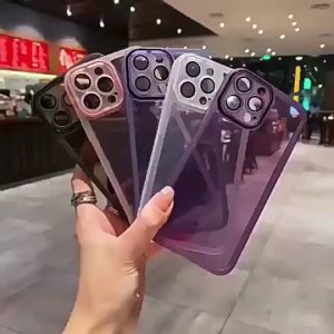 VIVO IQOO 12 (5G) Full Protection Transparent Soft Case WITH Lens Film