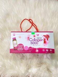 [FREESHIP MAX] NEW COLLAGEN 5000 (hộp 10 lọ) nước uống - Bổ sung collagen giúp đẹp da chống lão hóa giảm nám nếp nhăn sạm da - Anshop