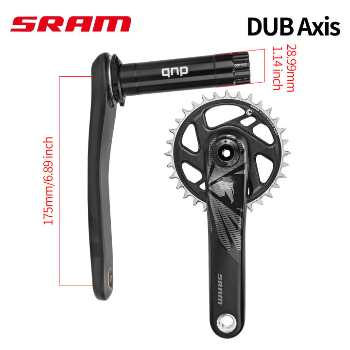 Eagle xe đạp leo núi crankset Dub trục Truvativ/NX/X1 sợi carbon duy ...