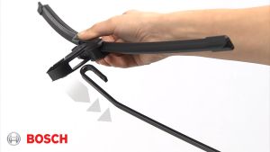 Bosch Aerotwin U-Hook Car Wiper Pair Set for Kia Cerato K3 2017 onwards (26"/16")