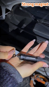 NICRON N1pro EDC keychain Flashlight 1000 Lumens Pocket Portable Flashlight with Magnetic 6 Modes Dual Fuel AA or 14500 Rechargeable Flashlight IP68 Waterproof flashlight for Outdoor Camping Home maintenance and Emergency