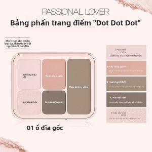 Passional Lover | Bảng Phấn Mắt Đa Năng Highlight Blush Contour Makeup Palette