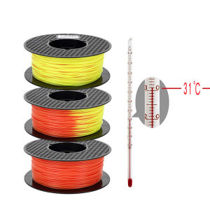 Thermochromic PLA Material for 3D Printer 1.75mm Diameter Color Changing Gradient Heat Sensitive Line Pen Filament 1kg