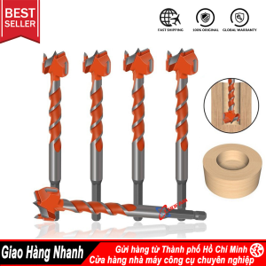 Mũi Khoan 16-25mm Khoét Lỗ Gỗ Nhựa Chân Lục Giác COOFARI Lưỡi Hợp Kim