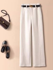 MEITESIJIAONU | New Autumn Winter Thick Warm Wool Trousers
