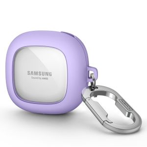 Slim and Stylish Transparent TPU Shockproof Case for Samsung Galaxy Buds 2 Pro Buds - Carabiner Included