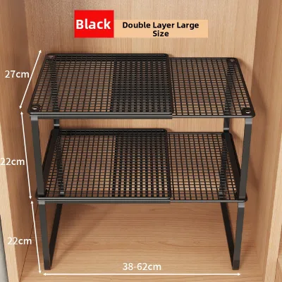 MEIKAIBIN | Extendable Closet Shelf Organizer