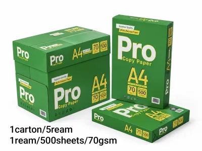 Kertas A4 Pro Copy Paper 1carton/5reams 70gsm/500sheets