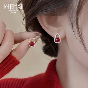 WENXI | Bông Tai Cao Cấp May Mắn