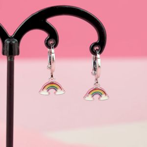 Collexion Rainbow Of Hope Drop Anting Anak Lapis Emas Gold Plated CX76210016W