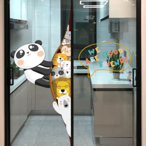 Kitchen Glass Door Anti-Collision Stickers & Sliding Door Decorative Window Decals
