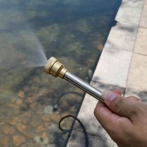 Long straight gun power sprayer stick nozzle spray car wash sterilization insecticide pesticide fish pond pigpen orchard vegetable garden