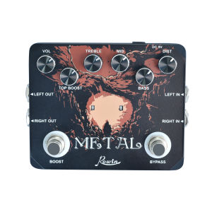 Heavy Metal Distortion Guitar Effect Pedal Realize the Sounds of Metal Rock and Punk Muff Top Boost Distortion Guitar Effect