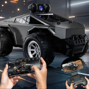 1/28 KF29 Rc Car With Camera Simulation Cybertruck Pickup Remote Control Car Wifi 2.4G High-Speed Vehicle Toys Christmas Gifts