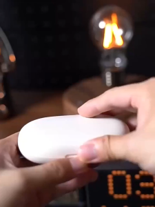 Klip Open Ear Earphone Telinga Wireless Bluetooth 5.3 Earphones Outdoor Sports Headset HIFI Stereo LED Display Digital Waterproof