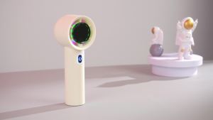 DANYCASE Kipas USB portabel kipas angin tangan Mini penyesuaian kecepatan 100 luar ruangan perangkat pendingin musim panas senyap dengan layar Led