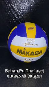 Bola Voli Volly MIKASA MV2200 SUPER GOLD Gratis Pompa - Bola Voli Turnamen - Bola Volley Original - Bola Voli Dewasa - Bola Voli berkualitas