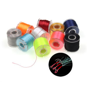 120D 150D Binding Thread for Metal Jig Assist Hooks Fluorescent DIY Hand-knotted Thread Sea Fishing Lure Tying Material