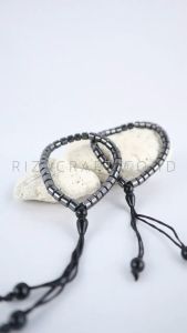Gelang Tasbih 33 Butir untuk COUPLE Pasangan Sahabat Pacar Kekasih Best Friend Batu Alam Blustin ASLI Natural Original