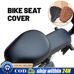 【Local Delivery】 Electric Motorbike Seat Cover Soft Warm-keeping Seat Protector Electric Scooter Breathable Anti-Slip Seat Pad Cushion 307-E-Bike-Seat-Cover-Fabric