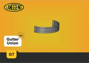 Langgeng Sambungan Talang Air Gutter Union RG - GT 6" - Fitting PVC