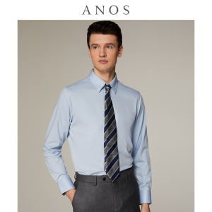 ANOS | Wrinkle-Resistant Fitted Natural Bamboo Fiber Mens Shirt
