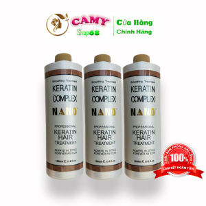 [Free ship] HẤP PHỤC HỒI/HẤP LỤA KERATIN COMPLEX NANO CAO CẤP 1000ML USA CHUYÊN CHO TÓC KHÔ XƠ CHẺ NGỌN VÀ TÓC NÁT CẦN PHỤC HỒIo (hấp nano xám) 1000ml chính hãng Camy shop68