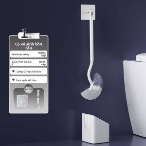Grace | Bàn Chải Vệ Sinh Toilet Treo Tường Không Bỏ Sót Góc với Tay Cầm Dài