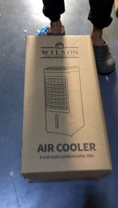 (5 Years Warranty) 6L Air Cooler 65W Upper And Lower Dual Water Tanks 6M Air Supply Living Room Bedroom Household Cooling Fan 3 Levels Of Wind Speed Adjustment Silent Power Saving Air Conditioning Fan