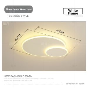 Eye-protective Creative Circular LED Ceiling Light