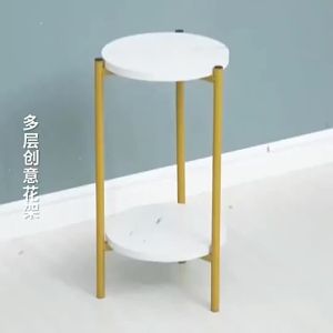 Plant Rack Flower Stand Flower Rack/Multi-layer Display Shelf Home Floor Flower Pot Holder For Balcony Garden Living Room Ladder Shelf/Modern Light Luxury Flower Rack Floor Storage