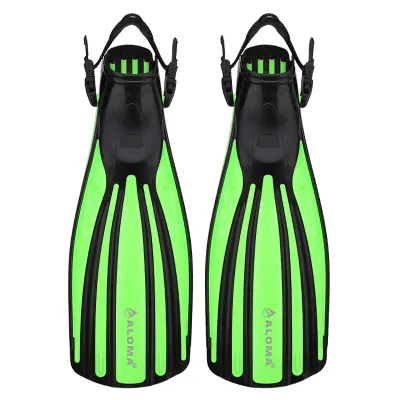 Adjustable Strap Deep Diving Fins Large Mid-Length