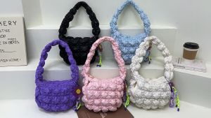 กระเป๋าสะพายไหล่ผู้หญิง กระเป๋าก้อนเมฆ สไตล์เกาหลี กระเป๋าแฟชั่นเกาหลีสุดฮิต