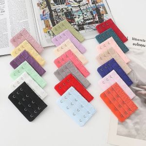 4/6/10pcs Bra ที่มองไม่เห็น Extenders สําหรับผู้หญิง-ปรับ Bra สายรัด Extender 3 ตะขอไนลอน Comfort Fit ชุดชั้นใน AC