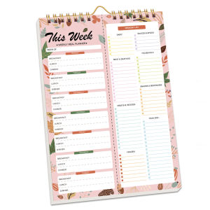 Meal Planning Pad Grocery List Notepad 52 Sheets Weekly Meal Planner Hanging Food Menu Planner for Daily Weekly Schedule Plan