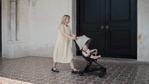 QPlay MegaPro Cabin-Sized Easy Folding Baby Stroller Up to 22kg (0 to 4 yrs)