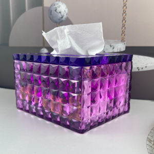 Tall Storage Diamond Tissue Box Mold Silicone